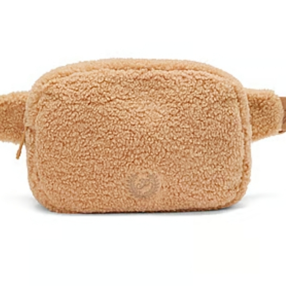 Victoria's Secret Beige Sherpa Belt Bag FINAL PRICE 🐻